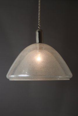 Murano Glass Hanging Lamp from Mazzega, 1970s-ESB-1729569