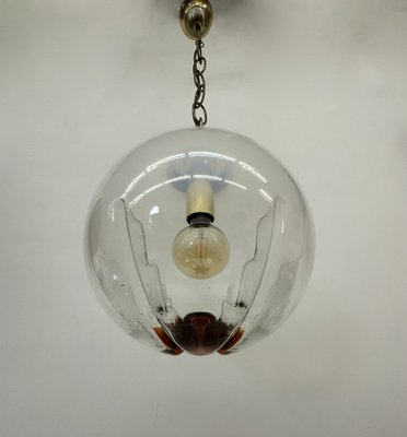 Murano Glass Hanging Lamp from Mazzega, 1970s-BGP-1721183