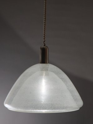 Murano Glass Hanging Lamp from Mazzega, 1970s-ESB-1729569