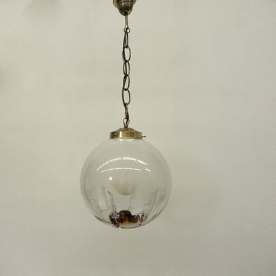 Murano Glass Hanging Lamp from Mazzega, 1970s-BGP-1721183