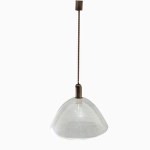 Murano Glass Hanging Lamp from Mazzega, 1970s-ESB-1729569