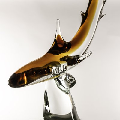 Murano Glass Jaws Sculpture, 1960s-SQP-1716347