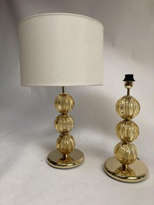 Murano Glass Lamps, Set of 2-VRR-1128607