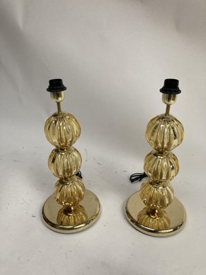 Murano Glass Lamps, Set of 2-VRR-1128607