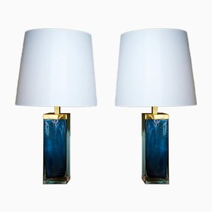 Murano Glass Lamps, Set of 2-KLO-1014782