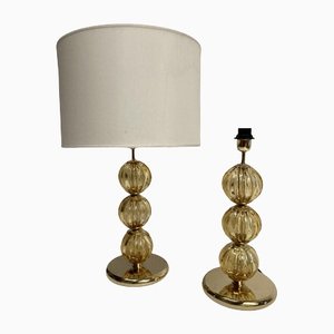 Murano Glass Lamps, Set of 2-VRR-1128607