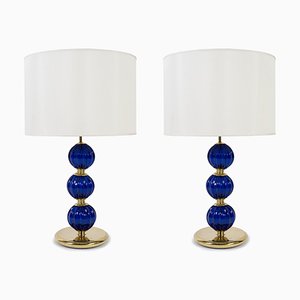 Murano Glass Lamps, Set of 2-VRR-1047653