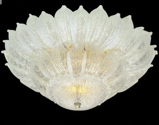 Murano Glass Leaf Chandelier, 1990-MBH-2022355