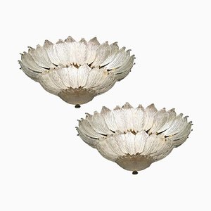 Murano Glass Leaf Chandelier, 1990-MBH-2022355