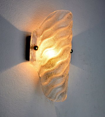 Murano Glass Leaf Wall Light by Carl Fagerlund, 1970-EJE-1172298