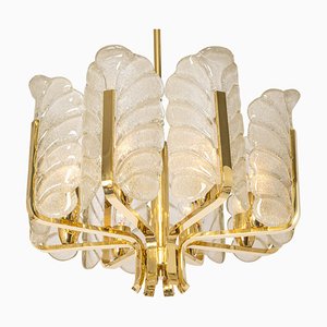 Murano Glass Leaves Chandelier by Carl Fagerlund for Orrefors, 1960s-UGR-1099377