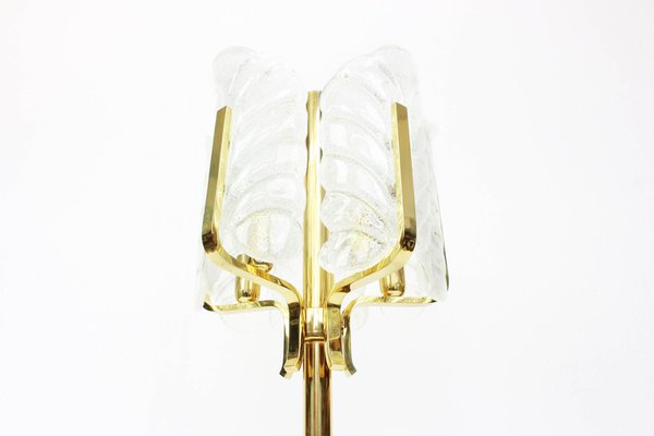 Murano Glass Leaves Table Lamp by Carl Fagerlund for Orrefors, 1960s-UGR-1099376