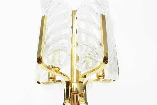 Murano Glass Leaves Table Lamp by Carl Fagerlund for Orrefors, 1960s-UGR-1099376