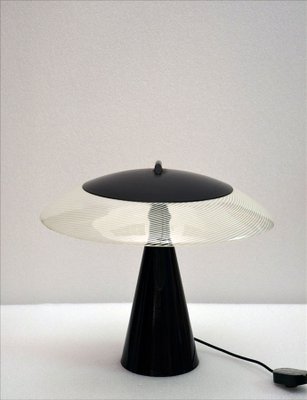 Murano Glass & Metal Table Lamp, 1970s-HS-1131107