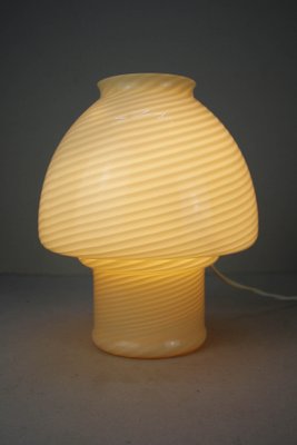 Murano Glass Mushroom Light Swirl, 1960s-OZL-1065711