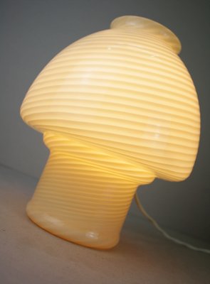 Murano Glass Mushroom Light Swirl, 1960s-OZL-1065711