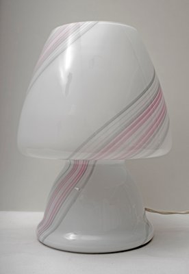 Murano Glass Mushroom Table Lamp from Maestri Muranesi, 1980s-FER-551015