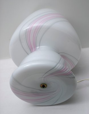 Murano Glass Mushroom Table Lamp from Maestri Muranesi, 1980s-FER-551015