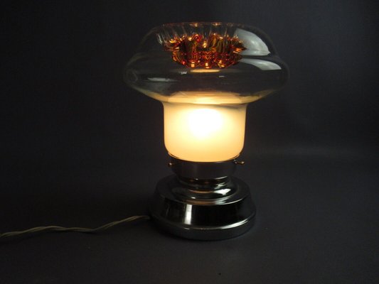 Murano Glass Mushroom Table Lamp from Mazzega, 1960s-PWG-1763364