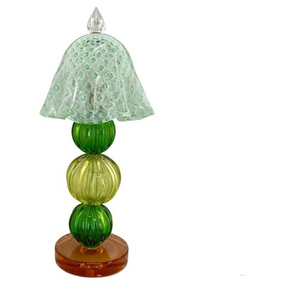 Murano Glass Mushroom Table Lamp, Italy, 1990s-TZ-1409822