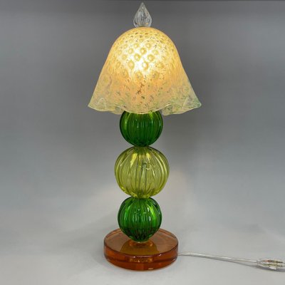 Murano Glass Mushroom Table Lamp, Italy, 1990s-TZ-1409822