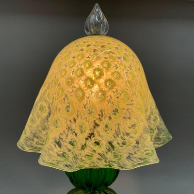 Murano Glass Mushroom Table Lamp, Italy, 1990s-TZ-1409822