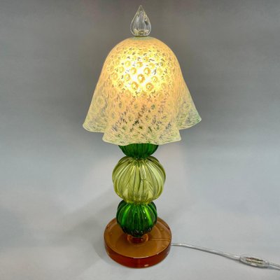 Murano Glass Mushroom Table Lamp, Italy, 1990s-TZ-1409822