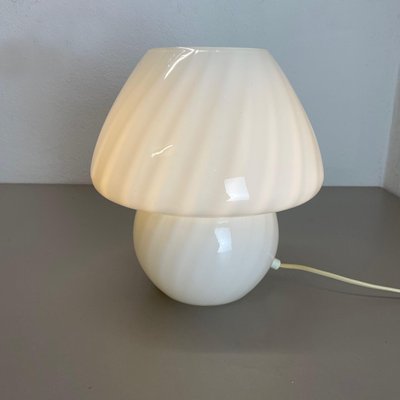 Murano Glass Mushroom Table Light by Vetri Murano, Italy, 1970s-QZ-1428328