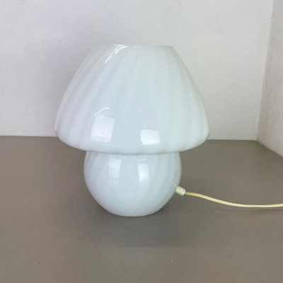 Murano Glass Mushroom Table Light by Vetri Murano, Italy, 1970s-QZ-1428328