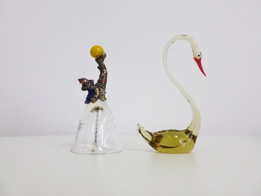 Murano Glass Objects, 1950s, Set of 2-KNM-948760