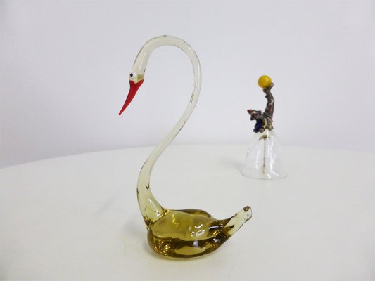 Murano Glass Objects, 1950s, Set of 2-KNM-948760