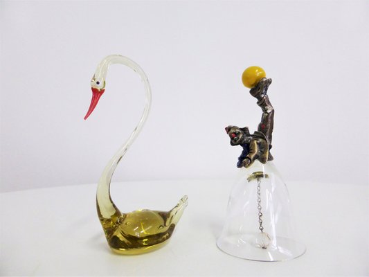 Murano Glass Objects, 1950s, Set of 2-KNM-948760