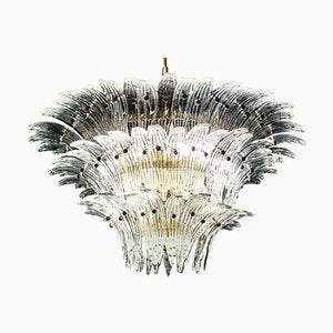 Murano Glass Palmette Chandelier, 1970s-MBH-1032629