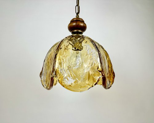 Murano Glass Pendant Lamp by Carlo Nason for Mazzega, Italy, 1970s-GYX-2027537