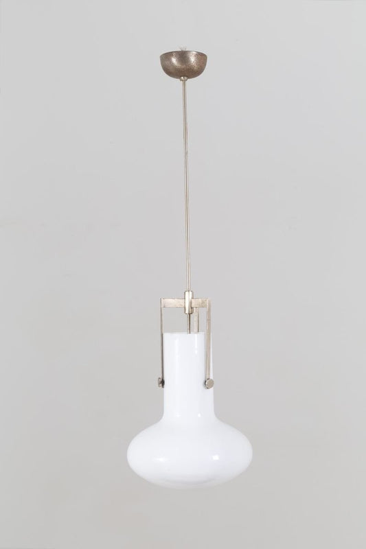 Murano Glass Pendant Lamp by Ignazio Gardella for Azucena, 1958