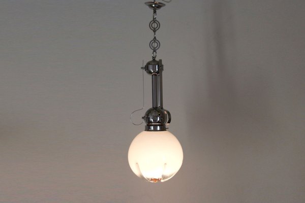 Murano Glass Pendant Lamp from Mazzega, 1970s-TOI-924409