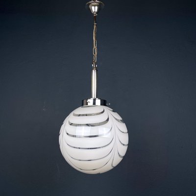 Murano Glass Pendant Lamp, Italy, 1960s-WQC-1786406