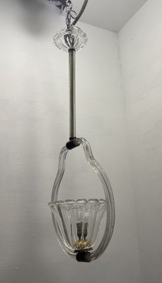 Murano Glass Pendant Light by Barovier, 1940s-JJC-1763206