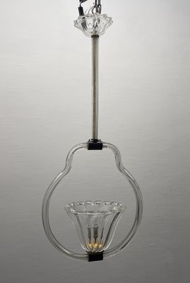 Murano Glass Pendant Light by Barovier, 1940s-JJC-1763206