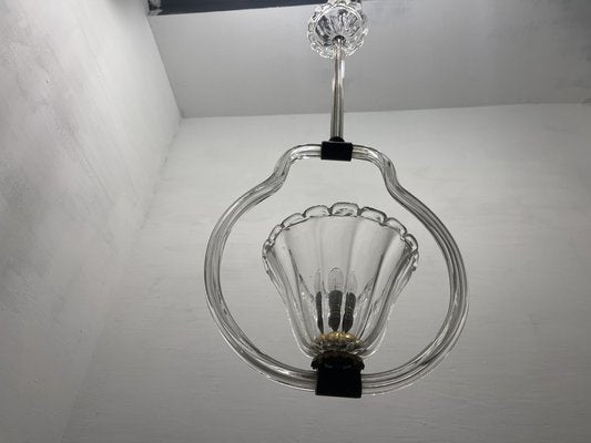 Murano Glass Pendant Light by Barovier, 1940s-JJC-1763206