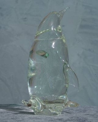 Murano Glass Penguin Sculpture, 1980-UH-1121969