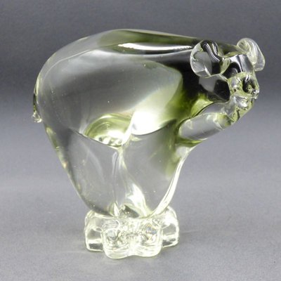 Murano Glass Polar Bear by Alfredo Barbini-WK-1029625