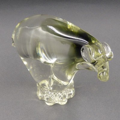 Murano Glass Polar Bear by Alfredo Barbini-WK-1029625