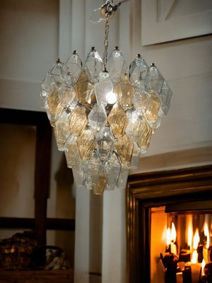 Murano Glass Polygon Chandelier, 1980s-JJC-1742271