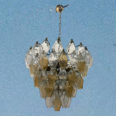 Murano Glass Polygon Chandelier, 1980s-JJC-1742271