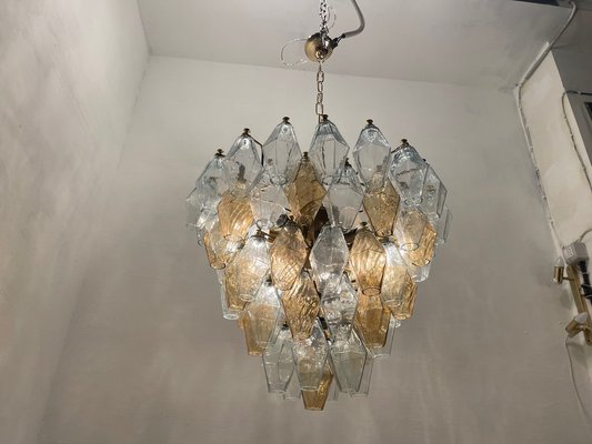 Murano Glass Polygon Chandelier, 1980s-JJC-1742271