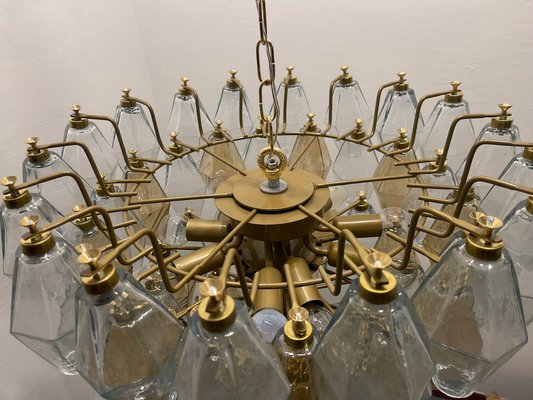 Murano Glass Polygon Chandelier, 1980s-JJC-1742271