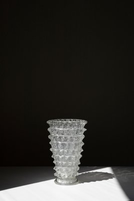 Murano Glass Rostrato Vase attributed to Ercole Barovier for Barovier & Toso, 1940s-ASK-1802063