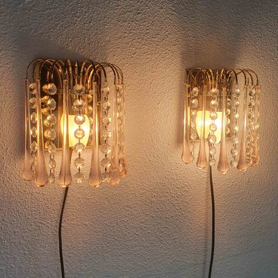 Murano Glass Sconces, 1960s, Set of 2-RMX-868428