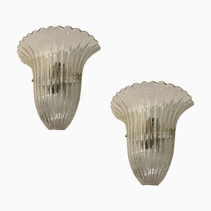 Murano Glass Sconces, 1980s, Set of 2-JJC-1764781